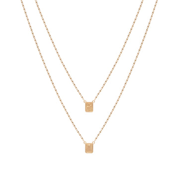 Escapulário ouro amarelo 18k Piastrine